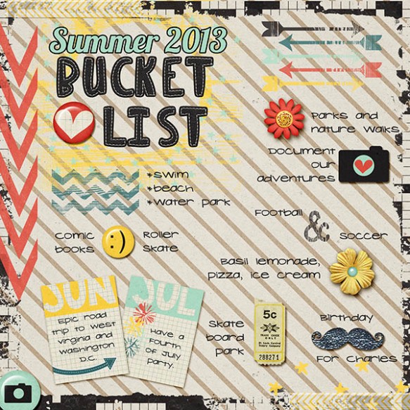 Summer 2013 Bucket List web