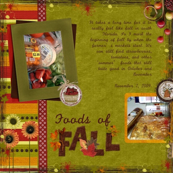 Foods of Fall